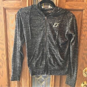 Purdue Boilermakers Black Zip-Up Hoodie in size Small